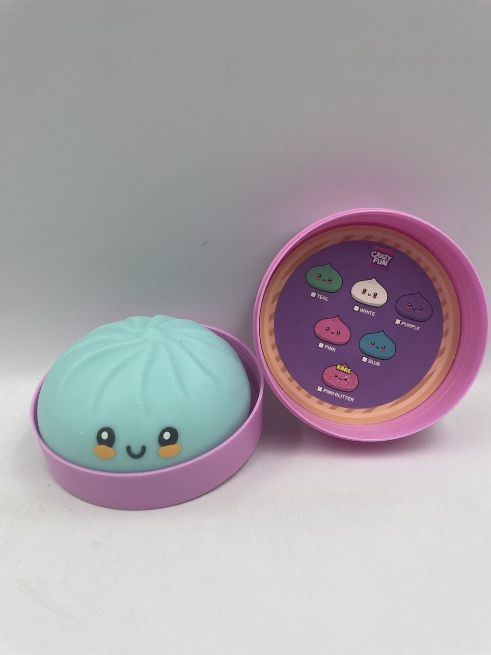 RMS USA Squishy Mystery Dumpling Glitter Bao Bun Teal Confirmed Viral